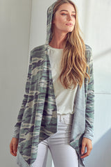 CAMOUFLAGE CASCADE CARDIGAN