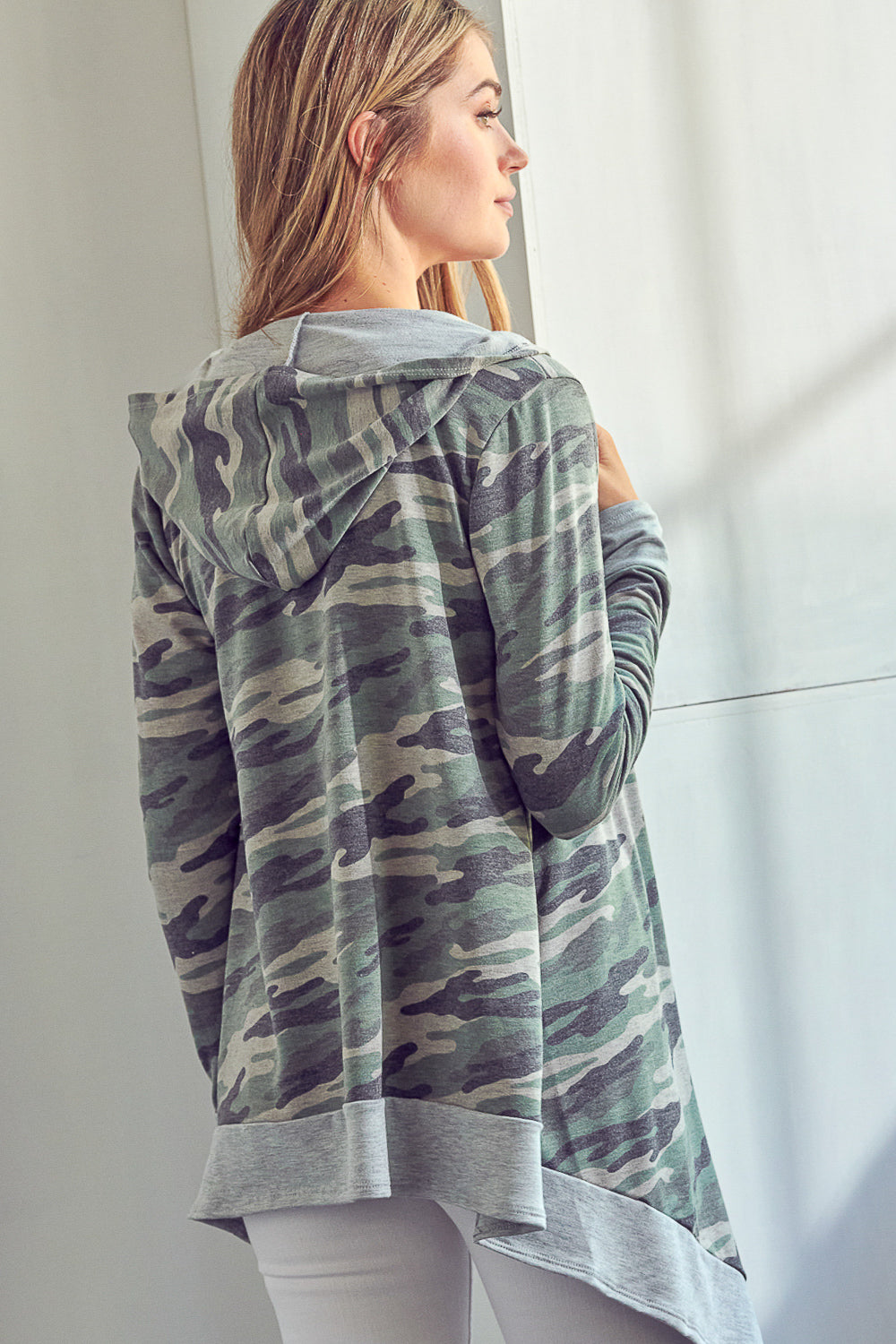 CAMOUFLAGE CASCADE CARDIGAN