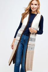 AZTEC CHUNKY CARDIGAN