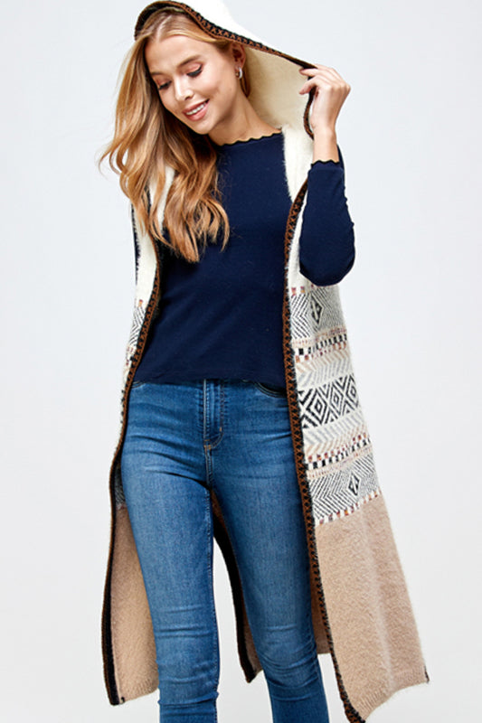 AZTEC CHUNKY CARDIGAN