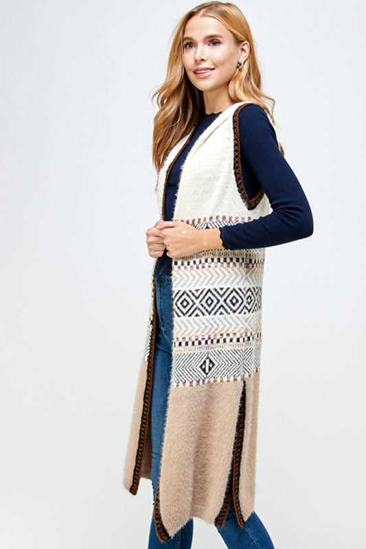 AZTEC CHUNKY CARDIGAN