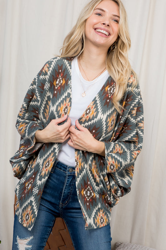 COMFY LAYER CARDIGAN