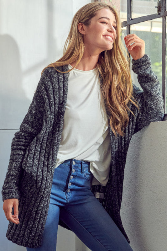 CHUNKY SWEATER KNIT CARDIGAN