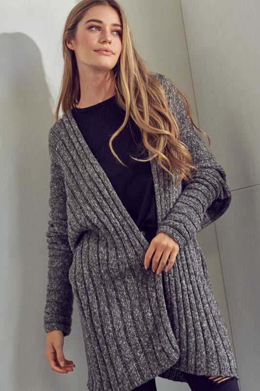 CHUNKY SWEATER KNIT CARDIGAN