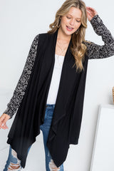 MIX AND MATCH CASCADE CARDIGAN