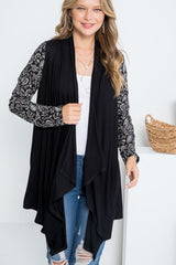 MIX AND MATCH CASCADE CARDIGAN