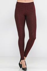 LUREX JERSEY ELASTIC WAIST BAND LEGGINGS