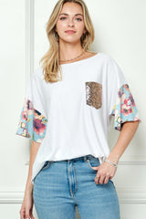 SEQUENCE POCKET BOXY TOP