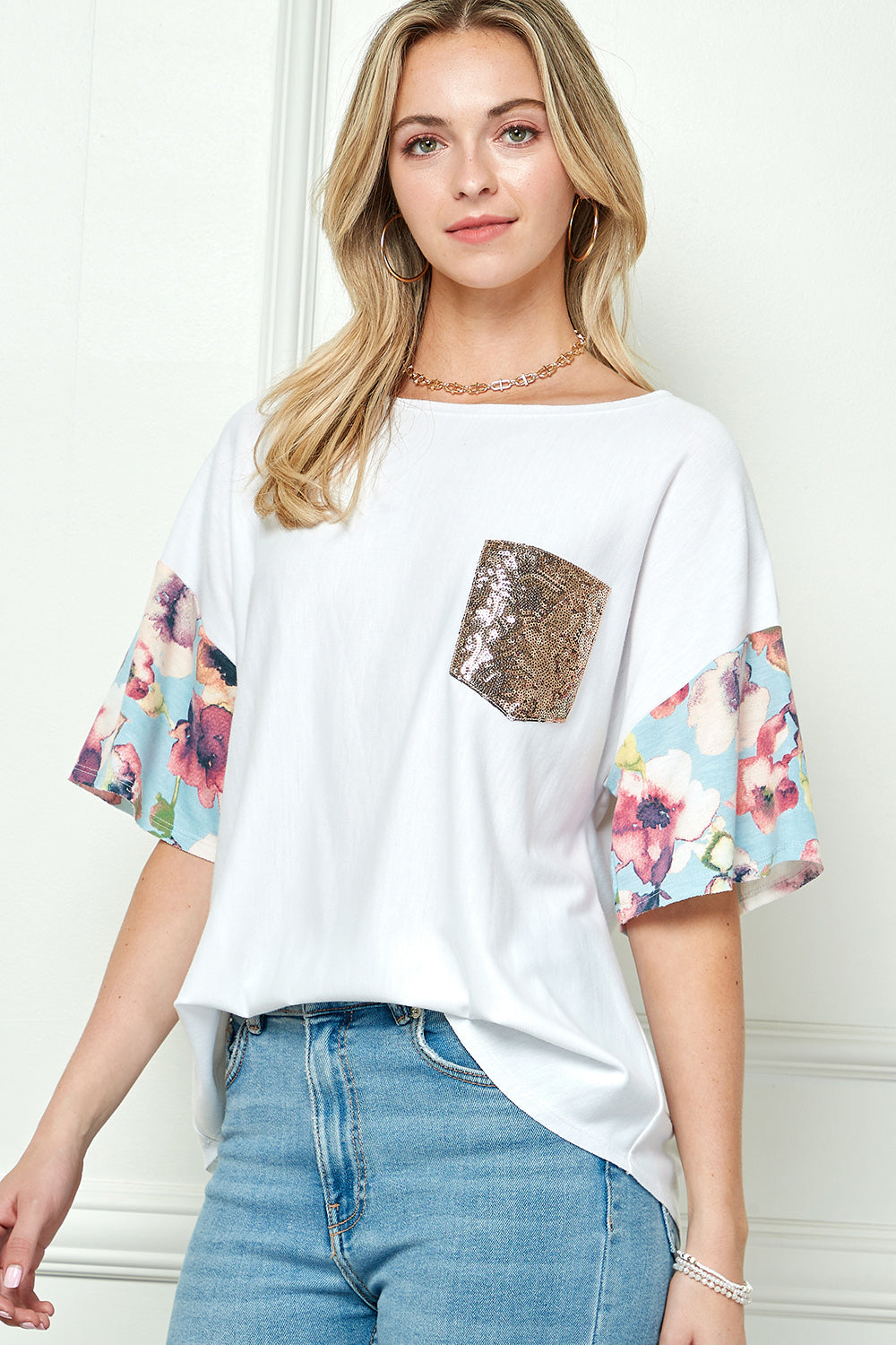 SEQUENCE POCKET BOXY TOP