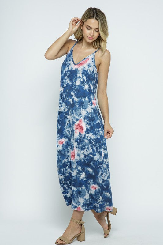 EN-D11362-WOMEN'S SUMMER MAXI DRESS