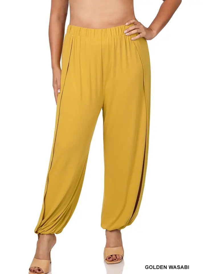 SI-22848 Plus Split Side Pants