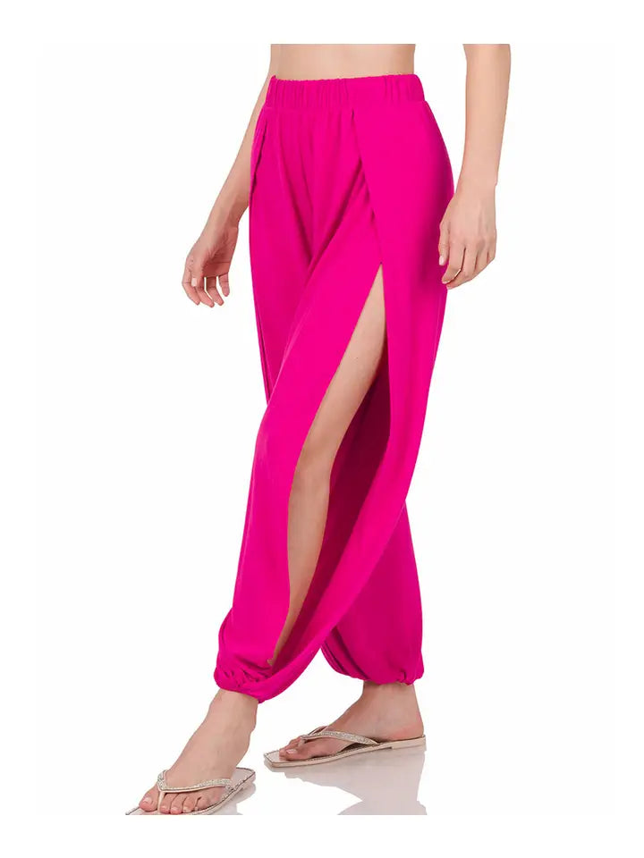 SI-22848 Plus Split Side Pants