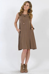 SI-26091 42pops Signature Side Pockets Dress