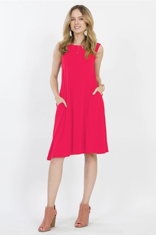 SI-26091 42pops Signature Side Pockets Dress